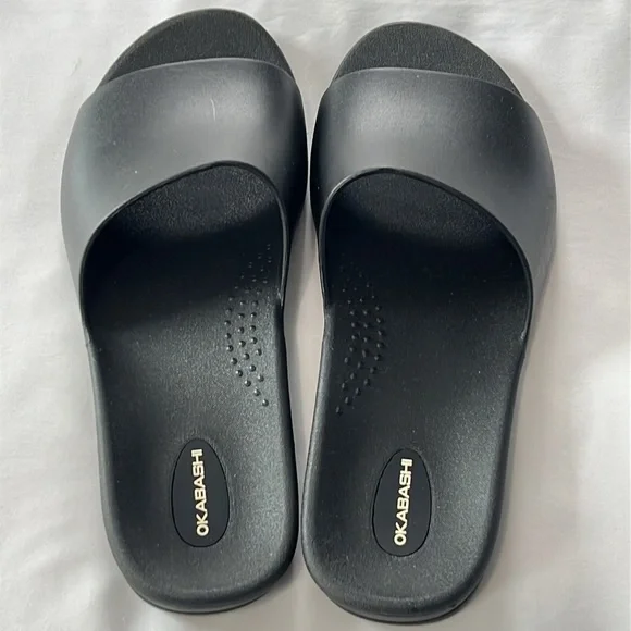 Okabashi Black Slides - Picture 2 of 5